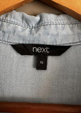 Сукня сорочка джинсова next p.xl 5