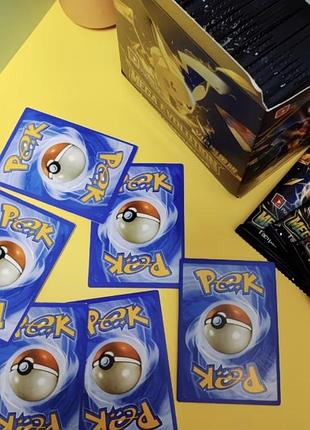 Карточки pokémon,упаковка 4