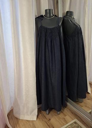 Джинсовое платье 👗 сарафан 7