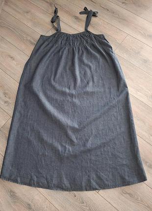 Джинсовое платье 👗 сарафан 9