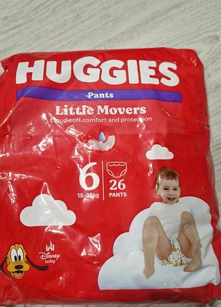 Підгузники трусики huggies 6  - 16шт