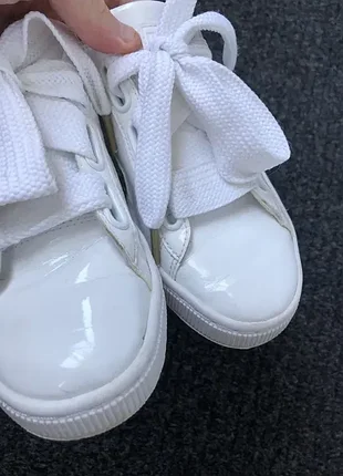 Кеды puma basket heart patent 3