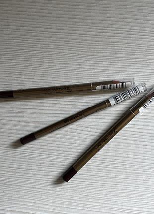 Max factor colour elixir lip liner — контурний олівець для губ, відтінок 025 brown n bold 4