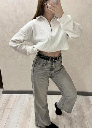 Джинсы прямого кроя от качественного бренда uniqlo