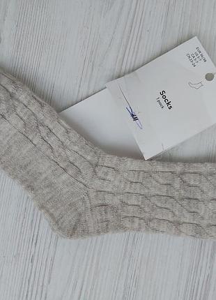 Теплые носки h&amp;m размер 36-38 3