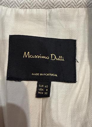 Піджак massimo dutti 40 розмір 4