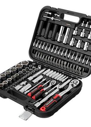 Набор инструмента intertool 1/4" x 1/2 111 ед. storm (et-8111)
