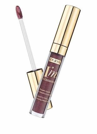 Рідка губна помада pupa i'm glamour metallic liquid lip colour