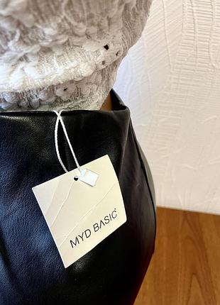 Нова шкіряна спідниця myd basic 3