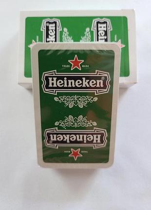 Коллекционные игральные карты heineken хайнекен