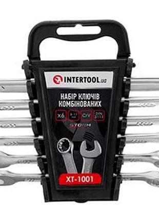 Набор рожково-накидных ключей intertool 6 шт. (6-17 мм) pro (xt-1001)