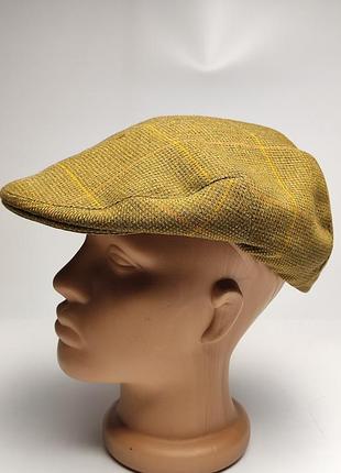 Твидовая кепка британского бренда olhey headwear