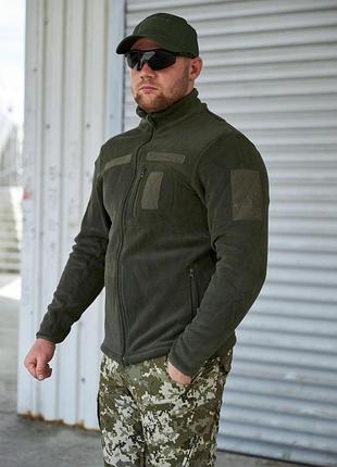 Кофта флісова polartec military olive, олива