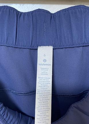 Штани бренду lululemon синього кольору 7