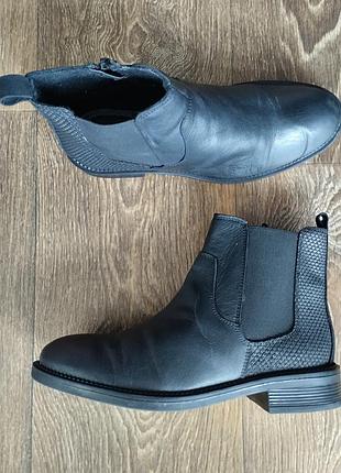 Кожа челси ботинки cafe moda 39 eur 2