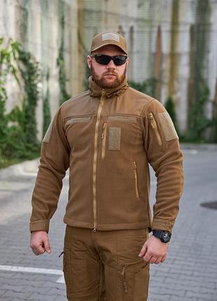 Кофта флісова "kiborg" military gen i койот