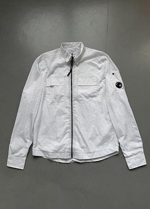 Cp ветровка нейлон с круглой линзой белая р. 3xl