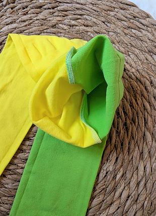Детские яркие колготы one size 4
