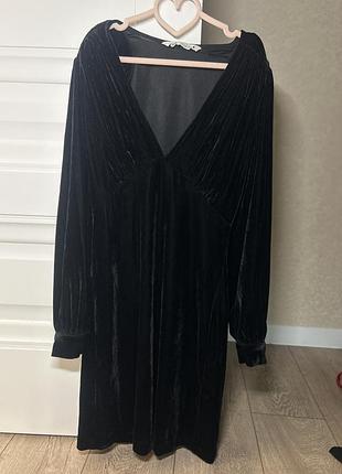 Чорна сукня zara 3