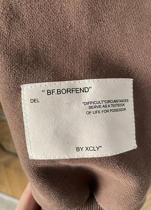 Худи коричневое borfend 3