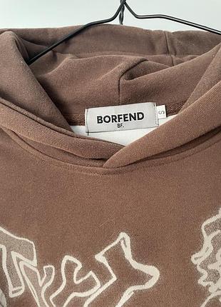 Худи коричневое borfend 4