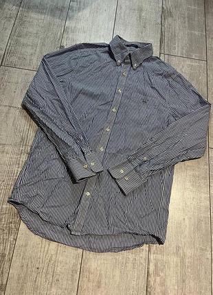 Мужская рубашка в полоску gant