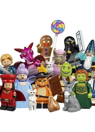 Конструктор  lego мініфігурки шрек