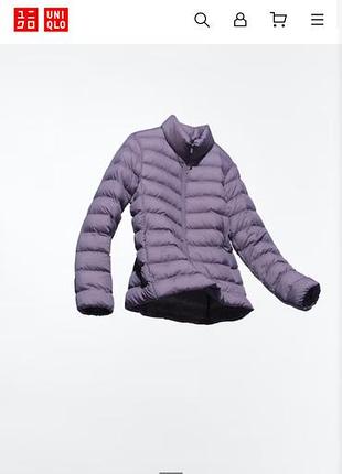 Пуховик uniklo , s 2
