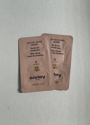 Пробники тональний lancome, sisley 2