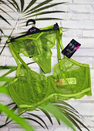 Комплект бюстик і трусики стринги  hunkemoller 🎀. 3