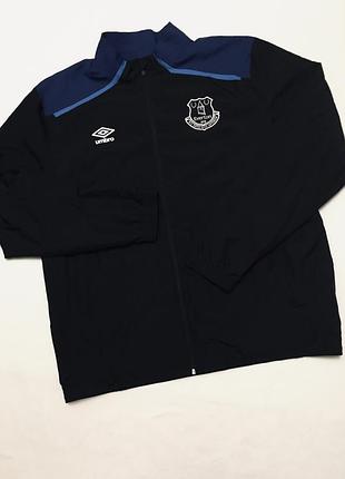 Футбольная куртка umbro everton оригинальная ветровка