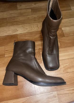 Шкіряні чоботи hvoya twin boots