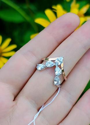 Серебряная кольца 18.5р 2