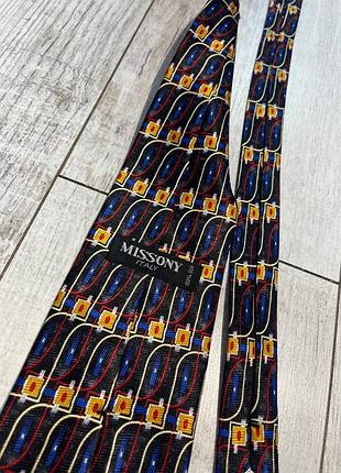 Шелковый галстук missoni 4