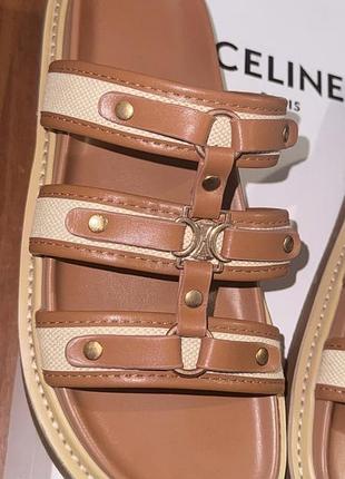Celine шльопки босоніжки