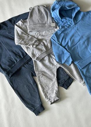 Дитячі, теплі костюми next , primark