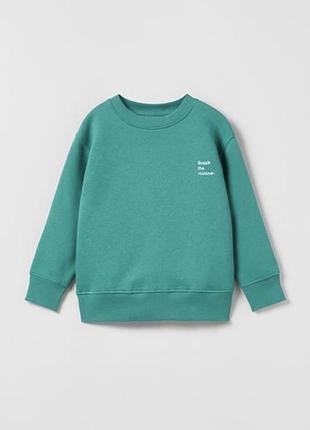 Світшот на флісі zara на хлопчика 164 см