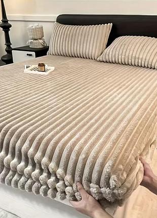 🛏️ плюшеве простирадло ✨ 3