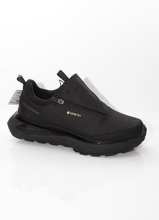 Мужские кроссовки, черные, gore-tex
