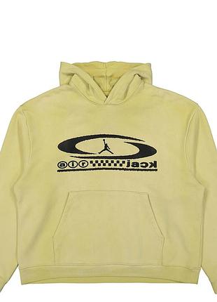 Худі чоловіча jordan x travis scott pullover hoodie celery fq7821-308