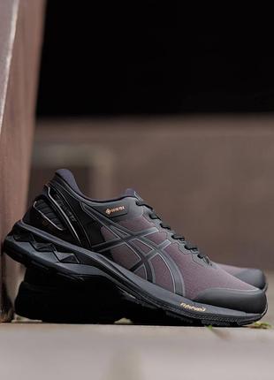 Мужские кроссовки asics gel kayano 27 gore-tex black purple