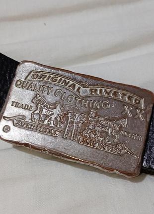 Ремень кожаный levi's оригинал 3