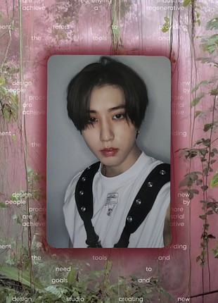 Официальная кпоп карточка хан джисон han stray kids с альбома rock-star, скз skz#фор