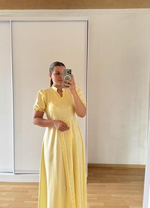 Жовта сукня максі 💛