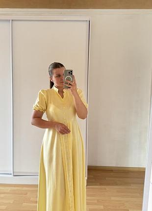 Жовта сукня максі 💛 2
