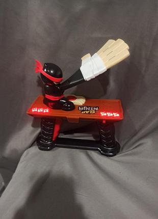 Интерактивная настольная игра на ловкость slap ninja от бренда jakks pacific,