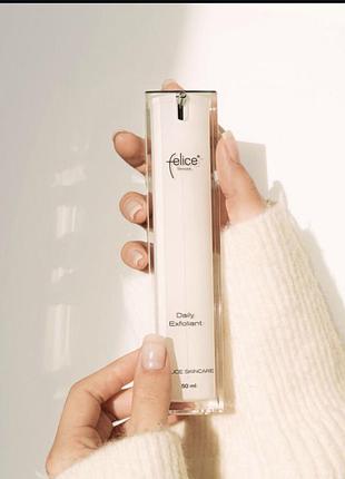 Професійний щоденний ексфоліант для обличчя felice skincare daily exfoliant 50
