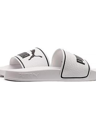 Шльопанці чоловічі puma leadcat 2.0 white- black 38413902