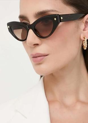Дiзайнерськi окуляри cat eye -alexander mcqueen 407/ s - havana- original