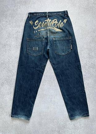 Оригинальные широкие джинсы southpole w30